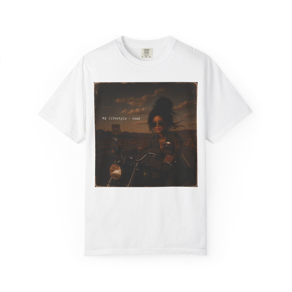 T-Shirt — Vintage Motorcycle Photo Tee (My Lifestyle, Main)