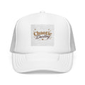 Chronic Darling Trucker Hat - Vintage Script Mesh Foam Cap