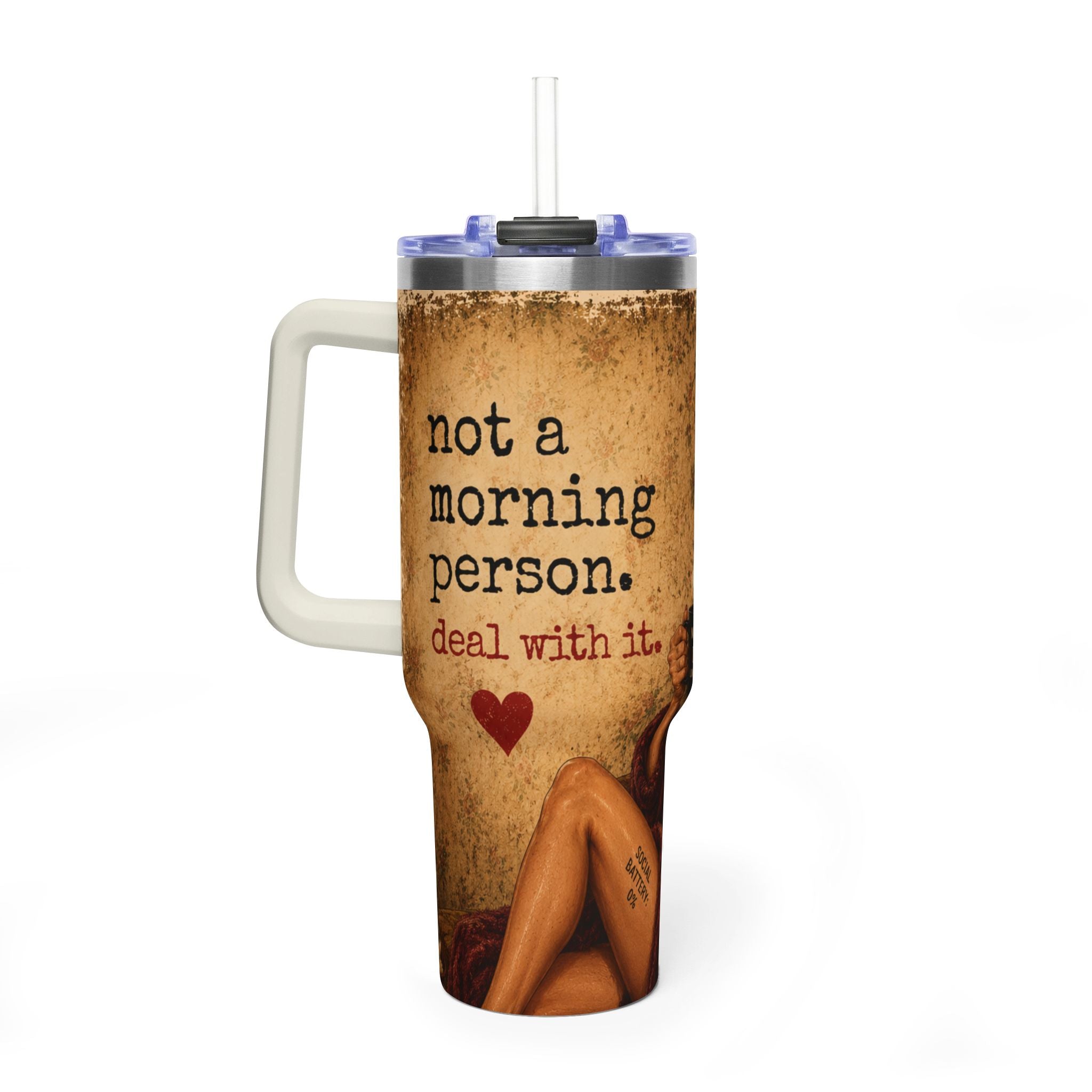 Not a morning person Insulated Travel Cup