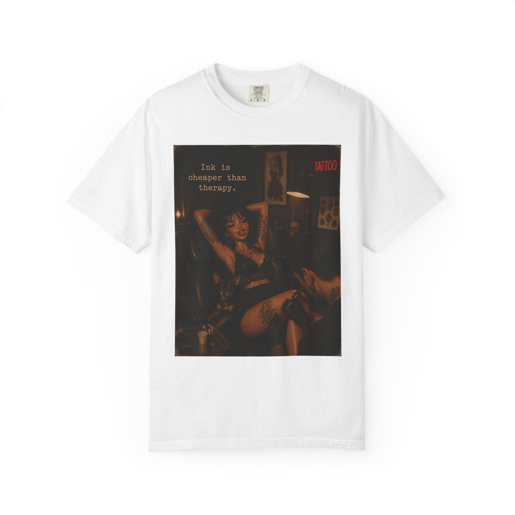Vintage Pinup Photo T-Shirt — 'I'm A Messier Than Younger' Graphic Tee