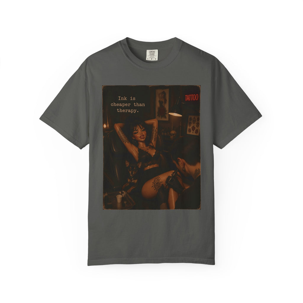 Vintage Pinup Photo T-Shirt — 'I'm A Messier Than Younger' Graphic Tee